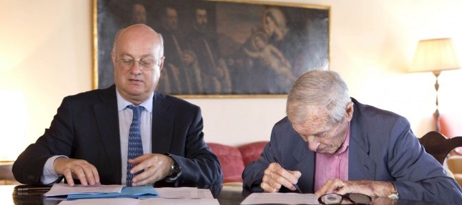 Roman Vlad dona il suo archivio personale all’Istituto per la Musica