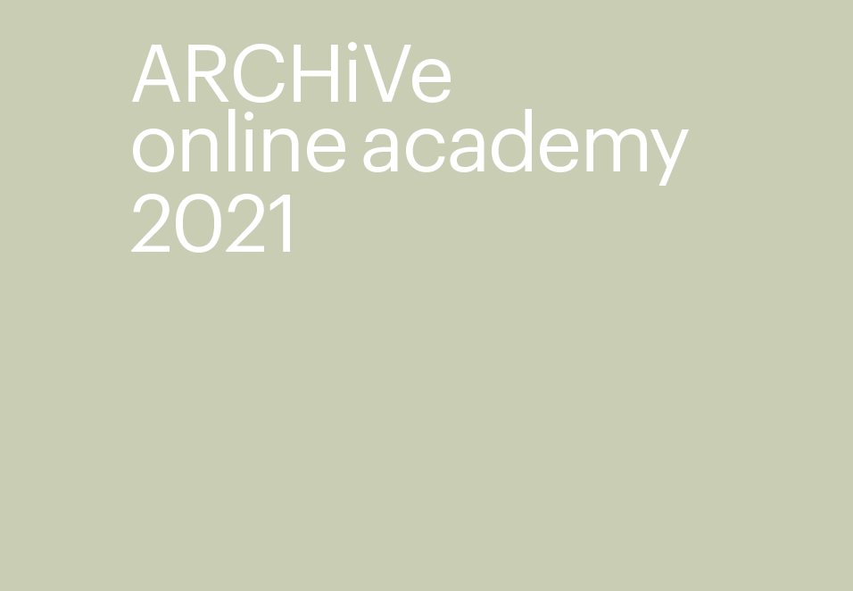ARCHiVe Online Academy