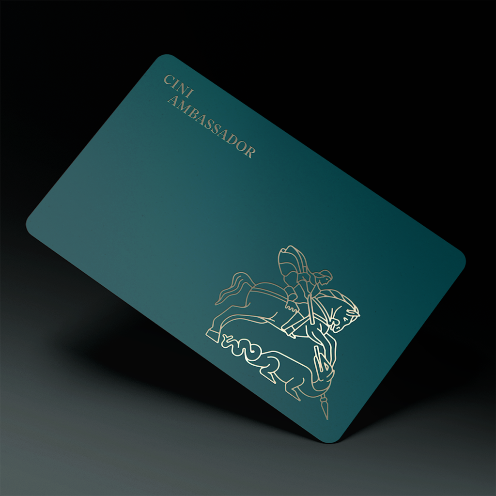Cini ambassador card