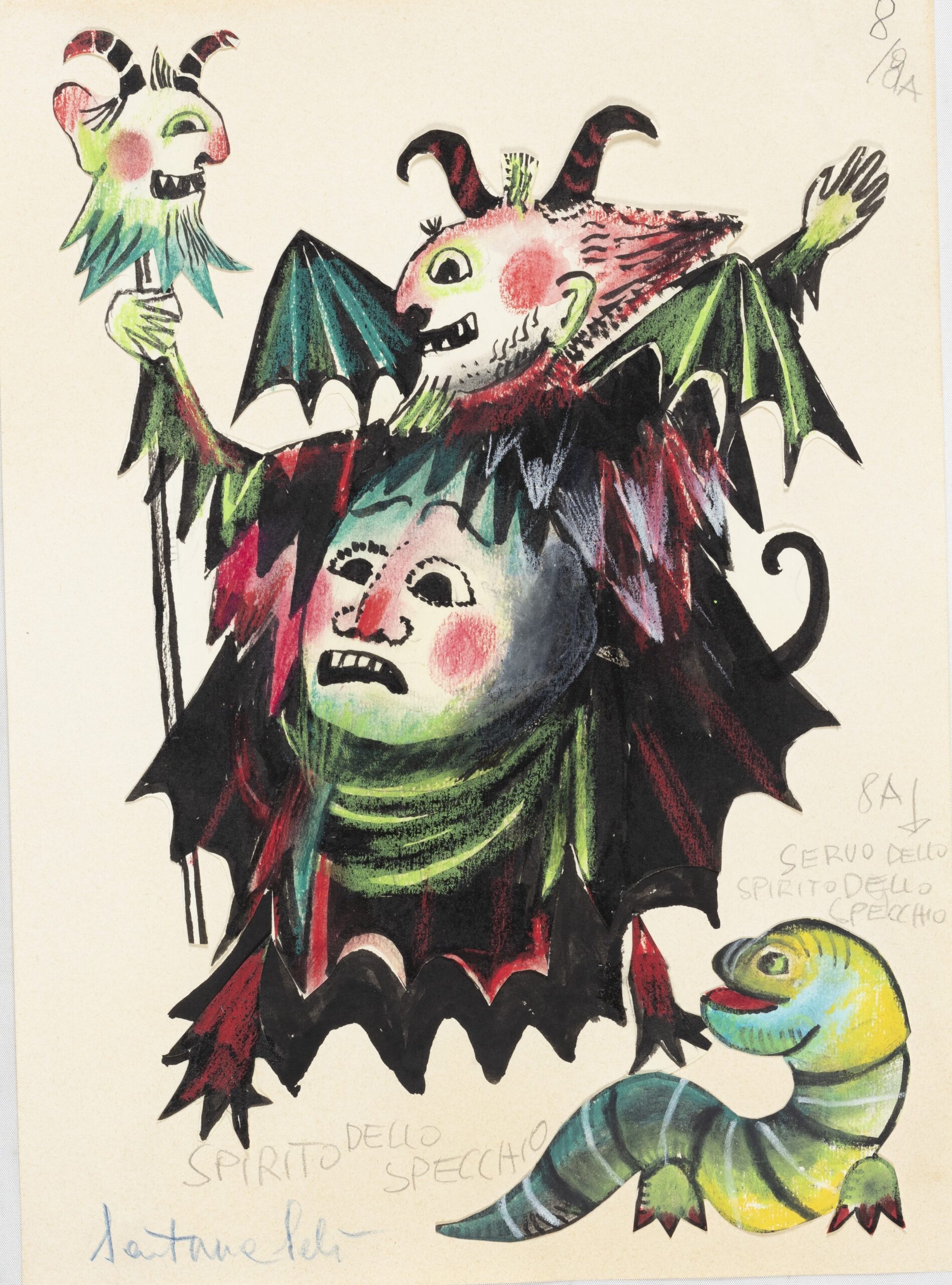 Singing in the fire with masks