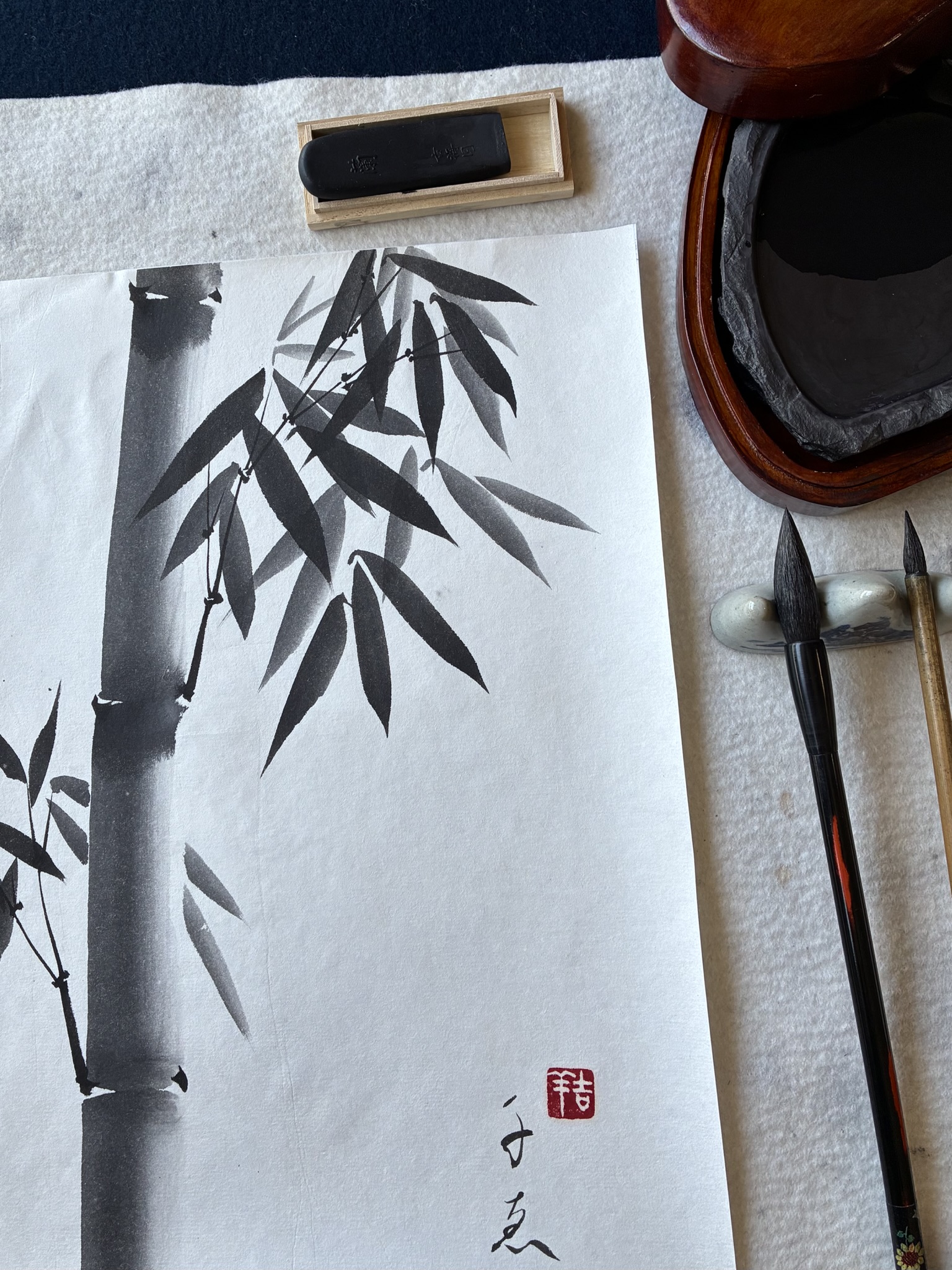 Workshop on suiboku